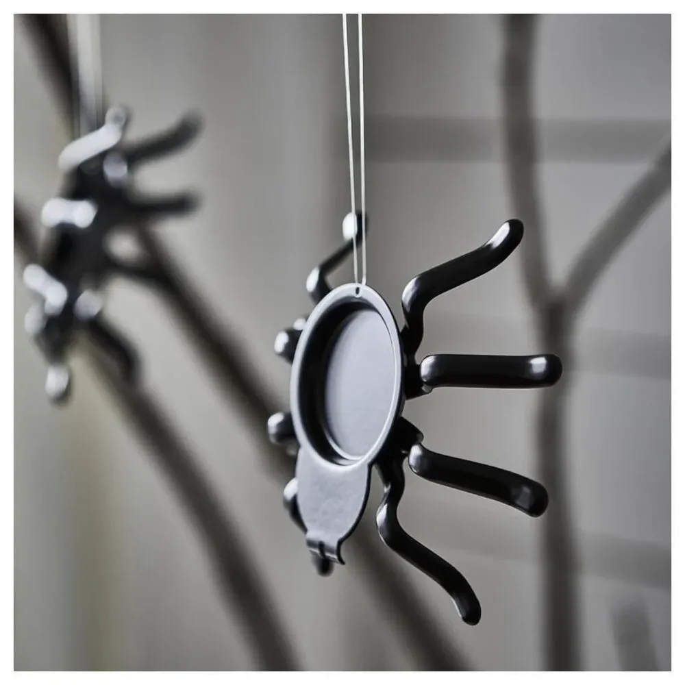 IKEA Kustfyr Spider Tealight Holder Black Decor 1